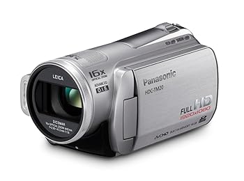 【中古】Panasonic HDC-TM20 SD \u0026 HDD テレビカメラ (しろがね色)