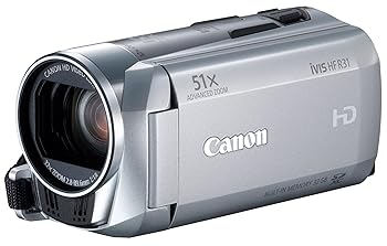 【中古】Canon デジタルビデオカメラ iVIS HF R31 シルバー 光学32倍ズーム フルフラットタッチパネル IVISHFR31SL|GoodLifeStore