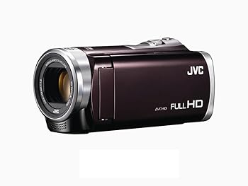 【中古】JVCKENWOOD JVC ビデオカメラ EVERIO 内蔵メモリー16GB ブラウン GZ-E355-T