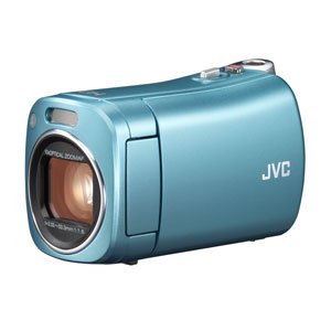 【中古】(非常に良い)JVC KENWOOD JVC ビデオカメラ BabyMovie 内蔵メモリー32GB ブルー GZ-N5-A|GoodLifeStore