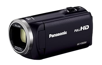 【中古】(非常に良い)パナソニック HDビデオカメラ V360M 16GB 高倍率90倍ズーム ブラック HC-V360M-K 30,306円