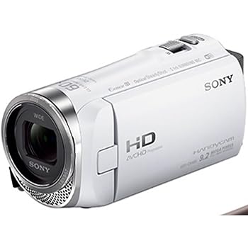 【中古】(人並み外れたに好いたらしい) SONY 固定ディスクテレビカメラ Handycam HDR-CX480 白いこと 光学30倍 HDR-CX480-W