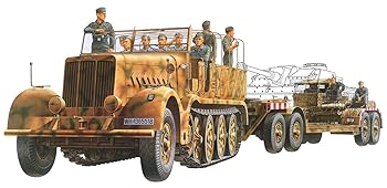 【中古】タミヤ 1/35 ミリタリーミニチュアシリーズ No.246 ドイツ陸軍 18トン重ハーフトラックトラック 戦車運搬車 プラモデル 35246|GoodLifeStore