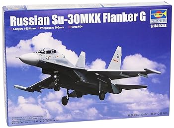 【中古】(非常に良い)トランペッター 1/144 Su-30MKK フランカーG プラモデル