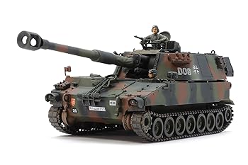 【中古】(非常に良い)タミヤ 1/35 イタレリシリーズ No.22 ドイツ連邦軍 M109A3G 自走砲 プラモデル 37022｜GoodLifeStore
