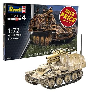 【中古】(非常に良い)ドイツレベル 1/72 ドイツ陸軍 38(t) 対戦車自走砲 グリーレ M型 プラモデル 03315