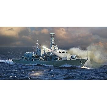 【中古】(非常に良い)トランペッター 1/700 イギリス海軍 23型フリゲート HMS モンマス(F235) プラモデル 06722