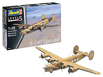 【中古】(非常に良い)ドイツレベル(Revell) 1/48 アメリカ軍 B-24Dリベレーター プラモデル 03831｜GoodLifeStore