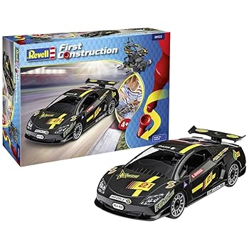 【中古】(非常に良い)ドイツレベル 1/20 ジュニアキットシリーズ レーシングカー ブラック 色分け済みプラモデル 00923 カラー成型色