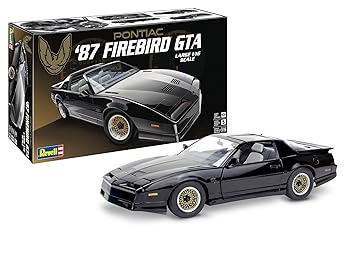 【中古】ドイツレベル(Revell) アメリカレベル 1/16 87 ポンティアック ファイヤーバード GTA プラモデル 14535 成型色｜GoodLifeStore
