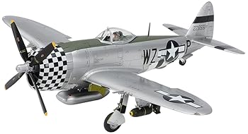 【中古】(非常に良い)タミヤ(TAMIYA) 1/48 スケール限定 リパブリック P-47D サンダーボルト バブルトップ & 1/4トン小型四輪駆動車 セット プラモデル 25214