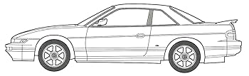 【中古】(非常に良い)1/24 ナニワトモアレシリーズ No.1 シルビアQ’s (S13) グッさん仕様 プラモデル