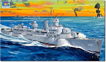 【中古】(非常に良い)トランペッター(TRUMPETER) 1/200 アメリカ 駆逐艦 DD-445 フレッチャー プラモデル 03723 (船)|GoodLifeStore