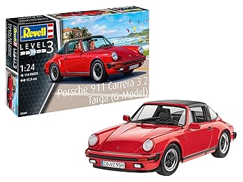 【中古】(非常に良い)ドイツレベル(Revell) 1/24 ポルシェ 911G タルガ プラモデル 07689｜GoodLifeStore