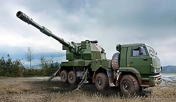 【中古】(非常に良い)トランペッター 1/35 ロシア連邦軍 2S35-1 コアリツィヤ SV-KSh 装輪自走砲 プラモデル 01085｜GoodLifeStore