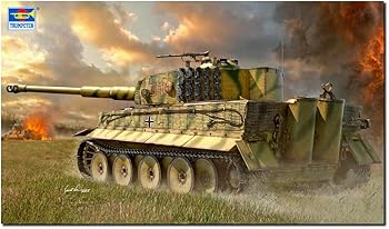 【中古】トランペッター 1/16 ドイツ VI号戦車 ティーガーI 中期生産型 プラモデル 00944 (戦車)｜GoodLifeStore