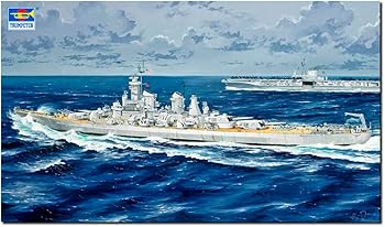 【中古】(非常に良い)トランペッター 1/350 アメリカ 戦艦 BB-67 モンタナ プラモデル 05372 (船)｜GoodLifeStore