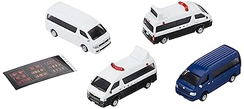 【中古】KATO Nゲージ トヨタ ハイエース スーパーロング 警察車両 (4台入) 23-651A 鉄道模型用品 6,102円