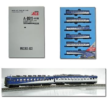 【中古】(非常に良い)マイクロエース Nゲージ 455系・仙山色・6両セット A0511 鉄道模型 電車 32,169円