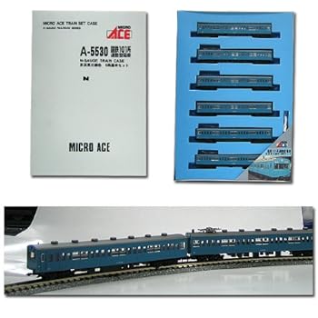 【中古】マイクロエース Nゲージ 101系 スカイブルー基本6両セット A5530 鉄道模型 電車|GoodLifeStore