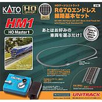 【中古】(非常に良い)KATO HOゲージ ユニトラック HM1 R670 エンドレス線路基本セット 3-105 鉄道模型 レールセット
