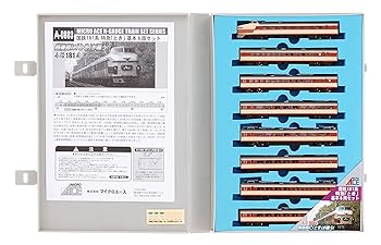 【中古】(非常に良い)マイクロエース Nゲージ 国鉄181系特急「とき」基本8両セット A0803 鉄道模型 電車