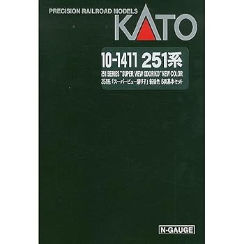 【中古】(非常に良い)KATO Nゲージ 251系「スーパービュー踊り子」 新塗装 6両基本セット 10-1411 鉄道模型 電車