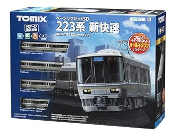【中古】(非常に良い)トミーテック(TOMYTEC)TOMIX Nゲージ ベーシックセット SD 223系新快速 90180 鉄道模型 入門セット