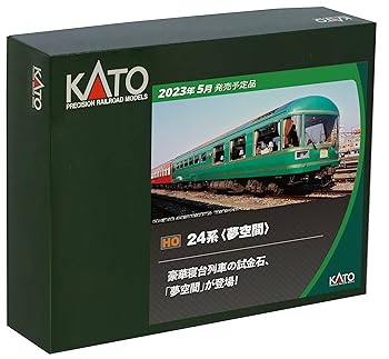 【中古】(非常に良い)KATO HOゲージ 24系 夢空間 3両セット 3-522 プラスチック 鉄道模型 客車