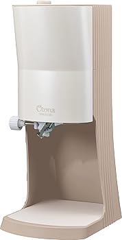 【中古】(人並み外れたに似つかわしい)ドウシシャ(DOSHISHA) OTONA 電動ふわふわ とろ雪 かき氷器 | DTY-B3BR モカ赤銅色 | 製氷優勝杯3個つき