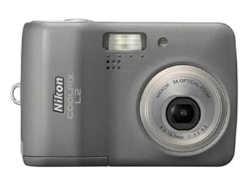 【中古】(非常に良い)Nikon Coolpix L2 6MP デジタルカメラ 3倍光学ズーム