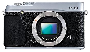 【中古】Fujifilm X-E1 16.3 MP コンパクトシステムデジタルカメラ 2.8インチLCD ボディのみ (シルバー)｜GoodLifeStore