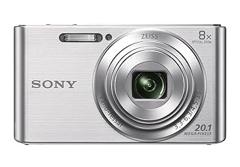 【中古】 ソニー DSCW830 20.1 MP デジタルカメラ 2.7インチLCD搭載 (シルバー)|GoodLifeStore