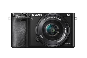 【中古】(非常に良い)ソニー α6000 ミラーレスデジタルカメラ 16-50mm パワーズームレンズ (更新)