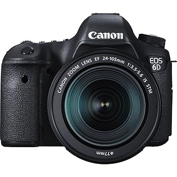【中古】Canon EOS 6D 20.2 MP CMOS Digital SLR Camera with EF 24-105mm IS STM Kit - Wi-Fi Enabled|GoodLifeStore