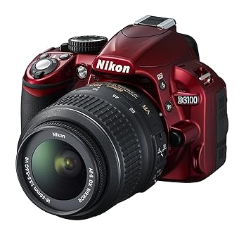 【中古】(非常に良い)Nikon デジタル一眼レフカメラ D3100 18-55 VR Kit D3100 RD