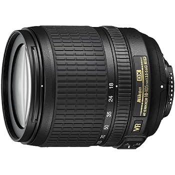 【中古】(非常に良い)Nikon18-105mm f/3.5-5.6 AF-S DX VR ED ニッコールレンズ Nikonデジタル一眼レフカメラ用 (認定再生品)