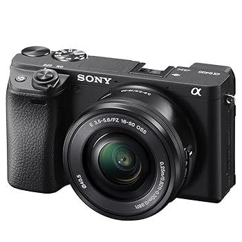 【中古】ソニー α 6400 | APS-C ミラーレスカメラ ソニー 16-50mm f/3.5-5.6 パワーズームレンズ (高速0.02秒オートフォーカス24.200万画素、4K動画録画｜GoodLifeStore
