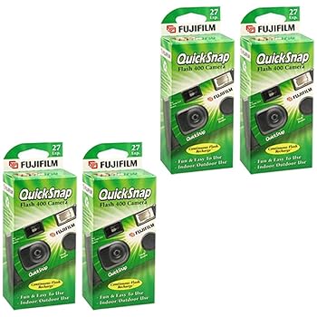 【中古】(非常に良い)QuickSnap Flash 400 使い捨て 35mm カメラ (4個パック) 26,218円
