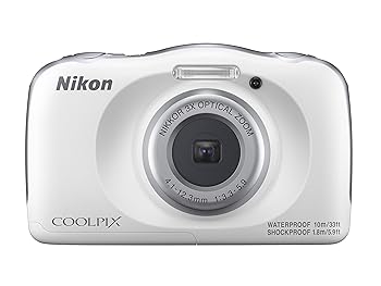 【中古】(非常に良い)Nikon デジタルカメラ COOLPIX W150 防水 W150WH クールピクス ホワイト