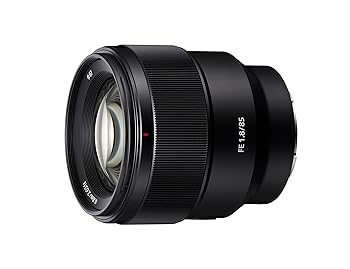 【中古】(非常に良い)Sony SEL85F18 85mm F/1.8-22 中望遠固定プライムカメラレンズ ブラック