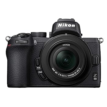 【中古】Nikon ミラーレス一眼カメラ Z50 レンズキット NIKKOR Z DX 16-50mm f/3.5-6.3 VR Z50LK16-50 ブラック｜GoodLifeStore