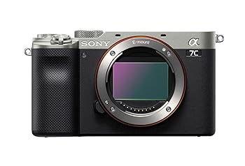 【中古】(非常に良い)SONY 7579 C?mera Digital sem Espelho Alpha A7C, Somente Corpo, Prata