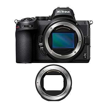 【中古】Nikon Z5 Mirrorless Digital Camera Body with Nikon FTZ Mount Adapter Bundle (2 Items)|GoodLifeStore
