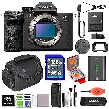 【中古】Sony Alpha 7R V フルフレームミラーレスカメラバンドル ガジェットバッグ 64GB アクセサリー (7アイテム)｜GoodLifeStore