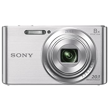 【中古】 ソニー コンパクトデジタルカメラ Cyber-shot DSC-W830 シルバー 光学ズーム8倍(25-200mm) コンパクトボディ DSC-W830 (整備済み品)|GoodLifeStore