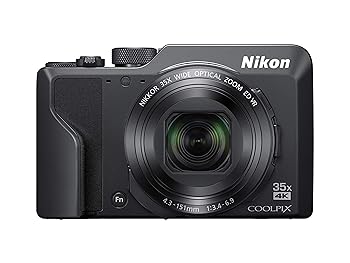 【中古】 Nikon デジタルカメラ COOLPIX A1000 BK 光学35倍 ISO6400 アイセンサー付EVF クールピクス ブラック A1000BK (整備済み品)｜GoodLifeStore