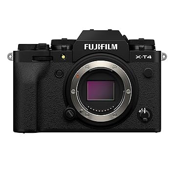 【中古】(非常に良い)富士フイルム(FUJIFILM) ミラーレス一眼カメラ X-T4ボディ ブラック X-T4-B
