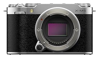 【中古】(非常に良い)富士フイルム X-M5 ミラーレス一眼カメラ ボディ - シルバー