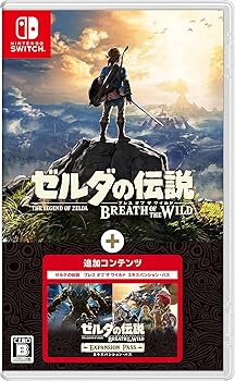 【中古】ゼルダの謂われ因縁 ブレス オブ ザ ワイルド + エキスパンション・パス -Switch